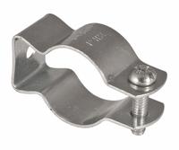 Conduit & Cable Hanger - Screw-On: 2 in Trade Size, 14/2 AWG to 12/3 AWG, 1/8 in to 1/4 in, Steel (MPN 2058TH). Key specifications — Color: Gray; Compatible Conduit Trade Size: 2 in; Compatible Conduit Type: EMT; IMC; RMC; Compatible Nominal Conduit/Pipe Size: 2 in; Compatible Pipe Size: 2 in; Finish: Galvanized.