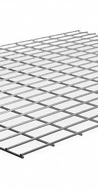 NASHVILLE WIRE Decking: 48 in x 36 in, 500 lb Load Capacity, Steel, 5 ga Decking, Gray, Decking (MPN KSG3648). Key specifications — Decking Material: Steel; Decking Finish: Zinc Plated; Color: Gray; Brand: NASHVILLE WIRE; Product Type: Decking.