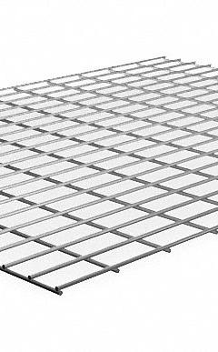 NASHVILLE WIRE Decking: 48 in x 36 in, 500 lb Load Capacity, Steel, 5 ga Decking, Gray, Decking (MPN KSG3648). Key specifications — Decking Material: Steel; Decking Finish: Zinc Plated; Color: Gray; Brand: NASHVILLE WIRE; Product Type: Decking.