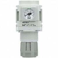 SMC Regulator: Die-Cast Aluminum, 3/4 in NPT, 7.251887 psi to 123.2821 psi, 1 MPa Max Op Pressure (MPN AR50-N06G-Z-D). Key specifications — attr111664: Yes; attr111400: AR-D; attr111627: SMC.