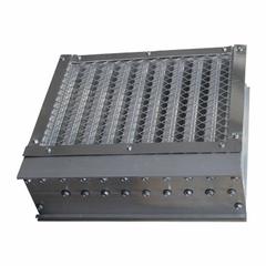 Wind Driven louver: Hat Channel, Flush Mount, 35 1/2 in H, 23 1/2 in W, Aluminum, 90° Blade Angle (MPN WDV-130 2436). Key specifications — Brand: S&P AIR CONTROL; Maximum Air Velocity: 1250 fpm.