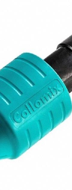 COLLOMIX Paddle Coupler: M14 Threaded, All Materials (MPN HF). Key specifications — attr117483: HF; attr145543: M14 to Hexafix Quick-Coupling Adapter; attr117479: COLLOMIX.