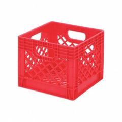 ORBIS Dairy Case/Dairy Crate: 13 1/8 in x 13 1/8 in x 12 1/8 in, 12 1/8 in Bottom Inside Lg, Red (MPN DY16 Red). Key specifications — Material: Plastic; Brand: ORBIS.