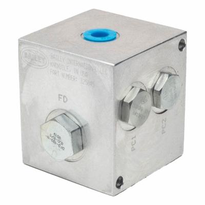 HYDRO CUSTOM Hydraulic Flow Control Valve: 6 gpm Max Flow Rate, #6 SAE O-Ring Boss - Flow Divider/Combiners