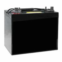 UPG Sealed Lead Acid Batteries: 12V DC, 75 Ah Capacity, 8.2 in Ht, 6.61 in Wd, 10.27 in Dp, ABS (MPN 45121). Key specifications — Terminal Connection: Dual Post - Auto Post/8mm Threaded Stud; Battery Cycle Type: Deep Cycle; Brand: UPG; Housing Material: ABS.