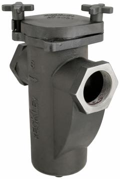 KECKLEY Basket Strainer: Cast Iron, 0.0625 in Screen Size, Single, NPT, 3 in, 17 1/4 in Ht (MPN 31THS-CI062P34-BOKI-KT7). Key specifications — Brand: KECKLEY; Compatible Product Type: Steam; Gasket Material: Buna-N; Screen Material: 304 Stainless Steel.