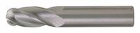 CLEVELAND Ball End Mill: Carbide, TiAlN Coated, 4 Flute, 1/32" Mill Dia, 1/16" LOC, 1-1/2" OAL (MPN C83509)