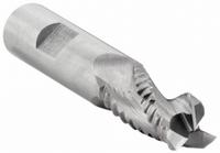 WIDIA HANITA Roughing End Mill: Carbide, 3 Flute, 5/8" Mill Dia, 1-1/4" LOC, 0.04" Chf, 3-1/2" OAL (MPN 4A0R16006)