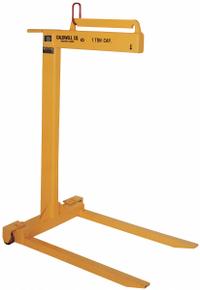 CALDWELL Wheeled Pallet Lifter: Wheeled Pallet Lifter, 2,000 lb Max Load Capacity, Fixed (MPN 93W-1-48). Key specifications — Brand: CALDWELL.