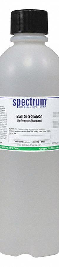 SPECTRUM Buffer - pH 1.68: Lab, 1 L Volume, Liquid, pH 1.68 +/-0.01 @ 25°C, Plastic, Bottle, 1 (MPN B-220-1LT52). Key specifications — Brand: SPECTRUM; CAS Number: 7647-01-0; Chemical Family Type: Buffer; Chemical Grade: Lab; Concentration: pH 1.68 +/-0.01 @ 25°C; Container Material: Plastic; Container Type: Bottle; Form: Liquid.