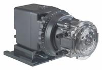 STENNER Peristaltic Chemical Metering Pump: 120V AC, 1/30 hp HP, 3 gpd Max. Flow Rate, Santoprene (MPN 45MJH1A1STAA). Key specifications — Tubing Material: Santoprene; Brand: STENNER; Reproducibility: ±2.0%.
