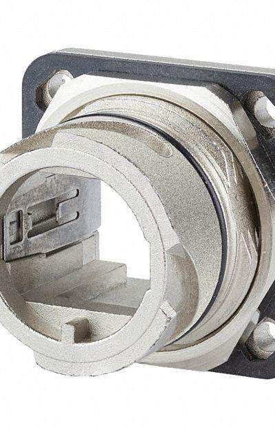 METZ CONNECT Bulkhead: Bulkhead - Bulkhead-Mount Data & Network Connector Housings