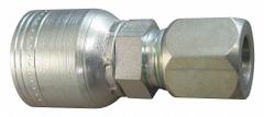AEROQUIP Hydraulic Tube Fitting: Carbon Steel, Straight, -12 For Hose Dash Size, Female x Genderless (MPN 1AA12MT12). Key specifications — Fitting Gender: Female x Genderless; Fitting Connection Type: JIC x Crimp; Fitting Movement: Straight; Thread Size: 1-1/16-12"; For Hose Dash Size: -12; Brand: AEROQUIP.