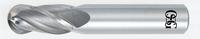 OSG Ball End Mill: Carbide, 4 Flute, 16 mm Mill Dia, 32 mm LOC, 89 mm OAL (MPN 404-6299-BN)