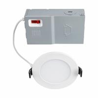 KEYSTONE TECHNOLOGIES LED Light Fixture: 3 in Dia, 530 lm, 2700K/3000K/3500K/4000K/5000K, 6.5 W (MPN KT-WDLED6.5-3A-9CSF-FDIM). Key specifications — Trim Color: Available Separately; Dimmable: Yes; Color Temperature: 3500K; Brand: KEYSTONE TECHNOLOGIES; Voltage: 120V AC.