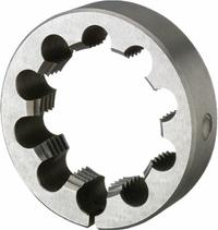 APPROVED VENDOR Round Threading Die: #6-48 UNS, 1 in OD, Solid, High Speed Steel (MPN 13026)