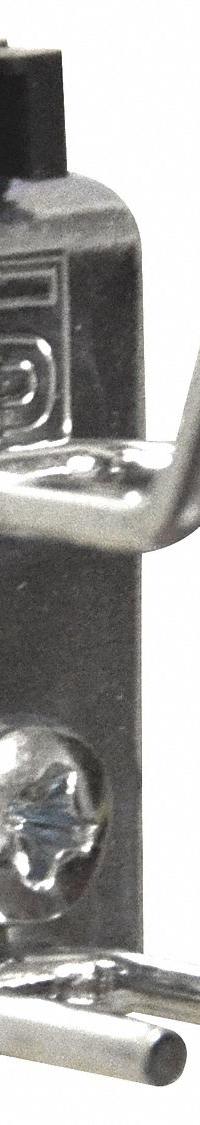 TRESTON Double Rod Pegboard Hook: 1 1/8 in x 1 31/32 in x 1 3/4 in, 5 Hooks, Screw-In, Surface (MPN 853227-51). Key specifications — Mounting Type: Surface; Includes: Black Holding Clip; Finish: Zinc-Plated; Color: Silver; Accessory Type: Double Rod Hook; Locking System: Screw-In; Material: Steel; Brand: TRESTON.