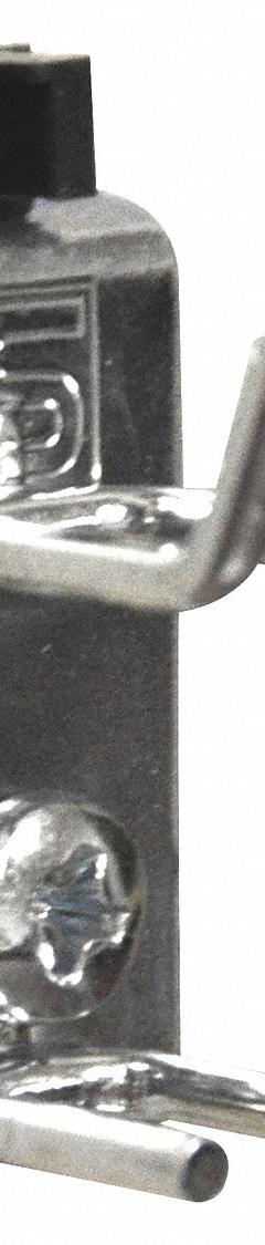 TRESTON Double Rod Pegboard Hook: 1 1/8 in x 1 31/32 in x 1 3/4 in, 5 Hooks, Screw-In, Surface (MPN 853227-51). Key specifications — Mounting Type: Surface; Includes: Black Holding Clip; Finish: Zinc-Plated; Color: Silver; Accessory Type: Double Rod Hook; Locking System: Screw-In; Material: Steel; Brand: TRESTON.