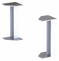TRI-ARC Platform Support Leg: 18 in Overall Ht, 30 in Overall Wd, 500 lb Load Capacity (MPN MPASST2). Key specifications — Brand: TRI-ARC; Compatible with Manufacturer Model Number: MPASGR30; Material: Aluminum; Color: Gray.