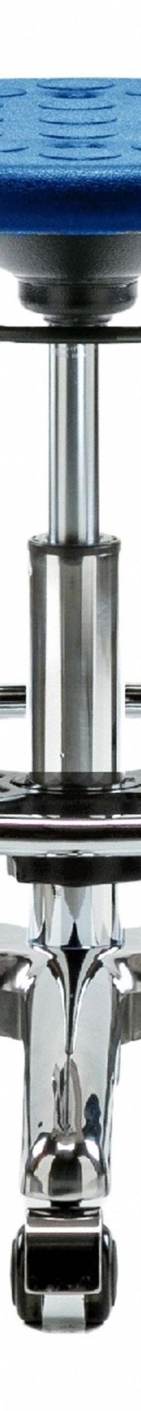 Stool: Polyurethane, Ht Range 19 1/4 in to 27 in, 13 in Seat Wd, 13 in Seat Dp, 0 Glides, 5 Casters (MPN CLR-IPMBSO-CR-CF-CC-BLU). Key specifications — Brand: APPROVED VENDOR; Foot Support: Yes; Base Material: Aluminum; Clean Room Class: ISO 4; ESD-Safe: Not ESD Safe; Number of Casters: 5.