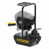 ENERPAC Electric Pump: 10,000 psi Max. Op Pressure, 32 cu in/min Max. Flow Rate, 1 2/5 hp Max. HP (MPN ZC3408JE). Key specifications — attr941810: ZC3408JE; attr941817: Tandem Center; attr941814: Retract.