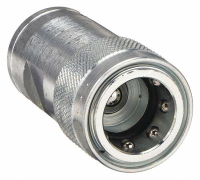 PIONEER Hydraulic Quick Connect Hose Coupling: 1/2 in Coupling Size, Steel - 4000 Series Hydraulic Quick-Connect Coupling Bodies