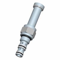 BUCHER HYDRAULICS Cartridge Valve: Screw-In, Two Positions, Screwdriver Adjustment, Three-Way, EMDV (MPN EMDV-08-N-3J-0-00). Key specifications — attr1012059: EMDV-08-N-3J-0-00; attr1250696: EMDV; attr1011660: Nitrile; attr1011632: Screwdriver; attr1011635: BUCHER HYDRAULICS; attr1011636: Steel; attr1011644: C08-30.