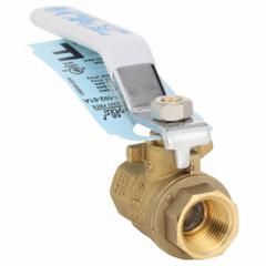 APOLLO Manual Two-Way Ball Valve: 3/8 in, Brass, Straight, FNPT x FNPT, 600 psi Max. Pressure (CWP) (MPN 94ALF-102-01A). Key specifications — Brand: APOLLO; Handle: Lever.