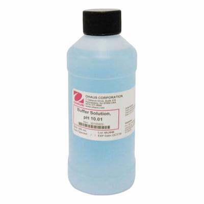 OHAUS pH Buffer: 250 mL Volume, Liquid, 30% Concentration, Plastic, Bottle - pH Buffers