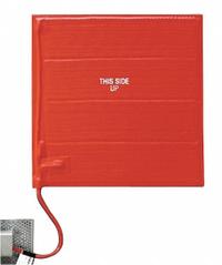 BRISKHEAT Heating Blanket: 232°C Op Temp - Max, 18 in Overall Lg, 18 in Overall Wd, 3/16 in Thick (MPN SRL18181). Key specifications — attr1031118: Controller Required; attr1027707: BRISKHEAT; attr1027710: Metal; attr1027717: Chemical Resistant; attr1027718: Fiberglass-Reinforced Silicone Rubber; attr1027719: No; attr1031117: Grounded; attr1027706: No Backing.
