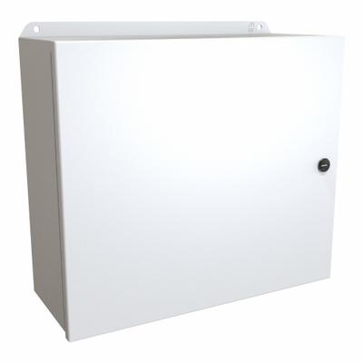HAMMOND Electrical Enclosure: Steel, 14 in x 16 in x 6 in, NEMA 12/13/3R/4, w/Panel - Steel Washdown Enclosures