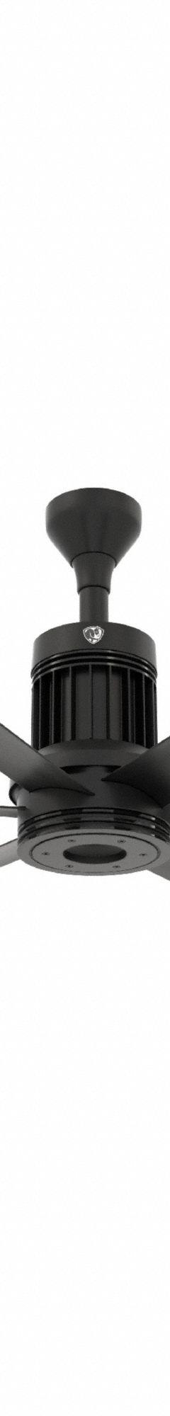 BIG ASS FANS Ceiling Fan: 13,598 cfm Airflow, 6 ft Blade Dia, 7 Speeds, 100 to 277V AC, Single Phase (MPN MKI61061806A728I24S2). Key specifications — Voltage: 100 to 277V AC; Light Kit: Yes; Series: I6; Number of Speeds: 7; Phase: Single; Current: 2 mA; Brand: BIG ASS FANS.