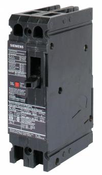 SIEMENS Molded Case Circuit Breaker: 110 A Amps, 42kA at 480V AC, Fixed, Load Side Lug, ABC, HED4 (MPN HED42B110). Key specifications — Phase Connection: ABC; Instantaneous Trip: Fixed; Terminal Connection: Load Side Lug; Series: HED4; Max. AIR Rating: 42kA at 480V AC.