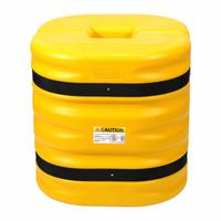 APPROVED VENDOR Column Protector: 6 in (I-Beam)/6 in (Round)/6 in (Square), I-Beam/Round/Square (MPN 913NE6). Key specifications — Color: Yellow; Maximum Compatible Column Length: 6 in (I-Beam); Minimum Compatible Column Length: 6 in (Square); Brand: APPROVED VENDOR; Material: HDPE.