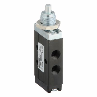 Parker Manual Air Control Valve: DirectAir 2, Three-Way / Two-Position, Plunger - Parker Directair 2 Series Manual Air Control Valves
