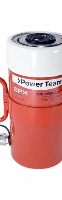 POWER TEAM Hydraulic Cylinder: Single Acting, 100 ton Nominal Capacity, 10 in Nominal Stroke Lg (MPN C10010C). Key specifications — attr98927: POWER TEAM.