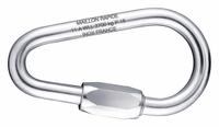 MAILLON RAPIDE Connecting Link: Quick Link, Steel, 4 9/32 in Overall Lg, 2 9/32 in Overall Wd, Plain (MPN P-090-GS). Key specifications — Brand: MAILLON RAPIDE.
