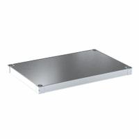 NEW AGE INDUSTRIAL Shelf: 30 in x 20 in, Solid Shelf, 400 lb Shelf Capacity, 18 ga, Unfinished (MPN 2030S). Key specifications — Color: Silver; Brand: NEW AGE INDUSTRIAL.