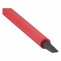 KNIPEX Insulated Precision Slotted Screwdriver: PRO WITTRON, Special Steel, 1/8 in Tip Size, Std Lg (MPN 9T 89934). Key specifications — attr1205183: 1/8 in; attr1205186: Cushion; attr1205189: KNIPEX.