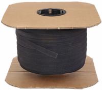 RIP-TIE Hook-and-Loop Cable Tie Roll: 450 ft Lg, 1 in Wd, 50 lb Tensile Strength, Black (MPN W-45-HSP-BK). Key specifications — Color: Black; Material: Nylon; Brand: RIP-TIE.