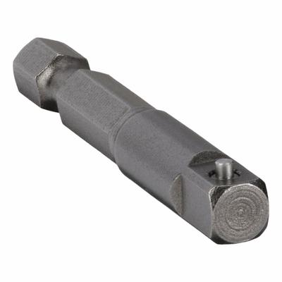 PROTO Power Socket Adapter: 1/4 in Output Drive Size, Square, 2 in Overall Lg - 1/4" Male Hex Drive Power Socket Adapters