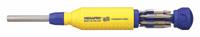 MEGAPRO Multi-Bit Screwdriver: Phillips/Slotted/Square/Torx Tip, 12 Tips, 8 1/2 in Overall Lg (MPN 151SS-B). Key specifications — attr1205339: Robertson Square Recess: #0 + #1 + #2 + #3; attr1205303: MEGAPRO.