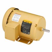 BALDOR General Purpose Motor: Rigid Base Mount, Totally Enclosed Fan Cooled, 1 hp, 230/460V AC (MPN EM3545). Key specifications — Brand: BALDOR; Nameplate Voltage @ 60 Hz: 230/460V AC; Full Load Current @ 60 Hz: 2.8/1.4 A; Nameplate RPM @ 60 Hz: 3,450 RPM; Motor Enclosure: TEFC.