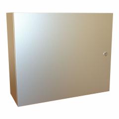 HAMMOND Electrical Enclosure: 304 Stainless Steel, 20 in x 24 in x 8 in, NEMA 12/13/3R/4/4X, Hinged (MPN EN4SD20248SS). Key specifications — Brand: HAMMOND; Closure Method: 1/4-Turn Latch; Enclosure Material: 304 Stainless Steel; Knockouts: Not Included.