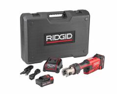 RIDGID Cordless Press Tool: 18V Li-Ion, Std, Inline, For 1/2 in to 4 in Pipe, Black Steel/Copper/PEX (MPN 67188). Key specifications — attr518742: RP 351; attr518712: Bare Tool.