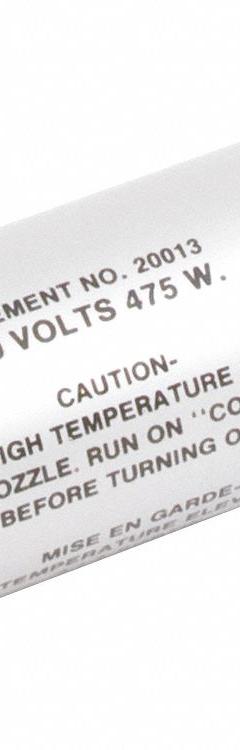 MASTER APPLIANCE Silver Element 240V 650 Degrees F 450W: For 10010, Fits Master Appliance Brand (MPN 20161). Key specifications — attr424376: Silver Element 240V 650 Degrees F 450W; attr325163: MASTER APPLIANCE; attr314577: 10010; attr314578: Master Appliance.