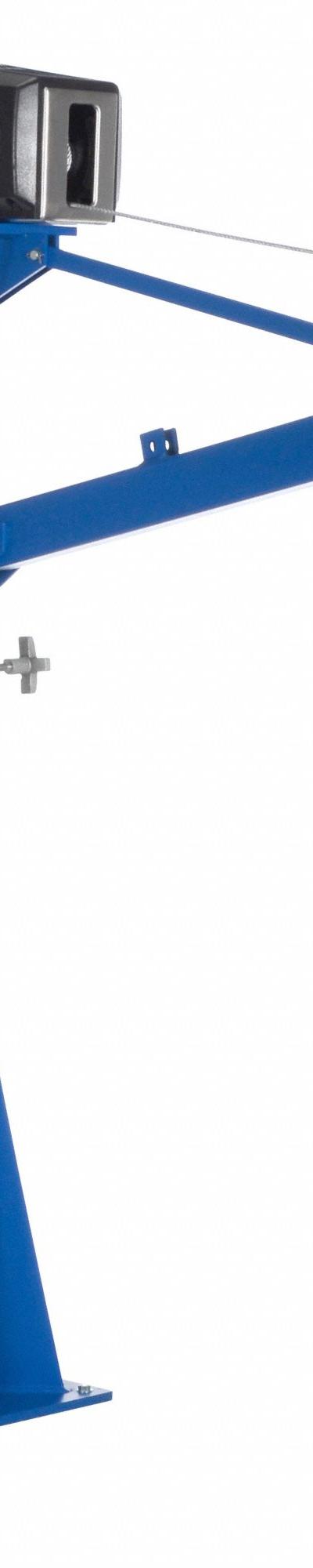 VESTIL Davit Crane: Steel - Steel Davit Crane Kits with Bases