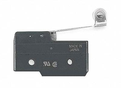 OMRON Snap Action Switch: Hinge Roller Lever Actuator, 1NO/1NC - Roller-Lever Snap-Action Switches