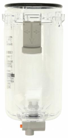 SMC FRL Replacement Bowl: Polycarbonate, C3, C3SF-D. Key specifications — attr111689: C3SF-D; attr111695: C3; attr158712: Polycarbonate; attr111692: SMC.
