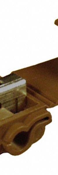 3M Insulation Displacement Connector: 2 Ports, Brown, 18 AWG – 10 AWG Run Size Range, 1,000 V (MPN 902). Key specifications — attr1308123: 3M; attr1351571: No.